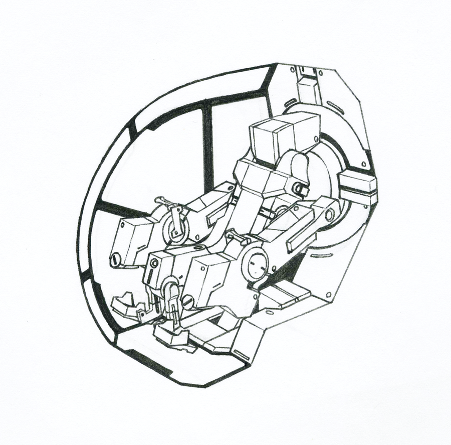 900x887 Gundam Dawn Cockpit By Tekka Croe