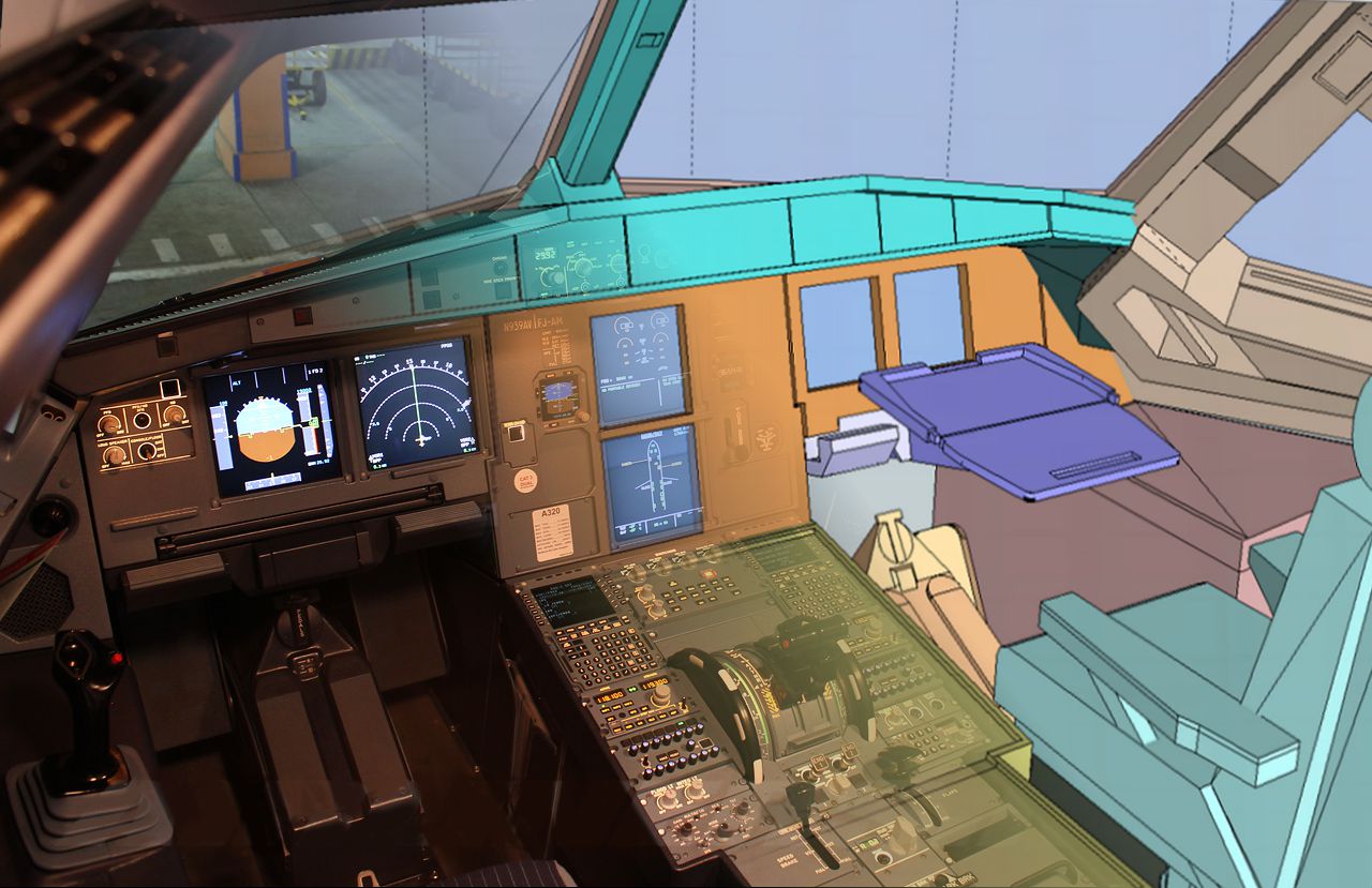 1280x829 3d Model Of Our Flightdeck The Ultimate Source For Dimensions