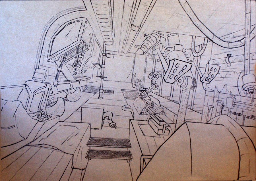 900x637 Cockpit Layout By Shohanul