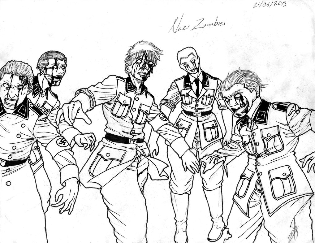 1018x785 Nazi Zombies Cod By Fvsj