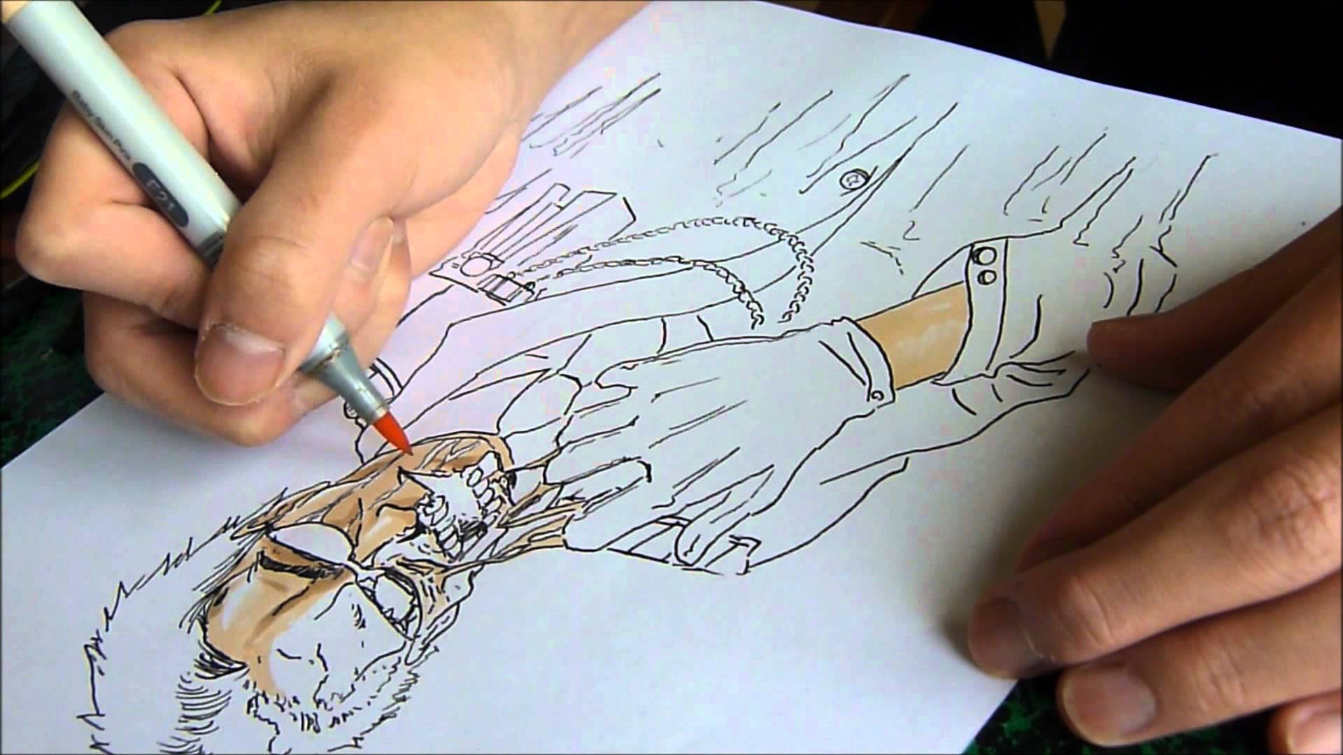 1920x1080 Speed Drawing Cod Black Ops Zombie