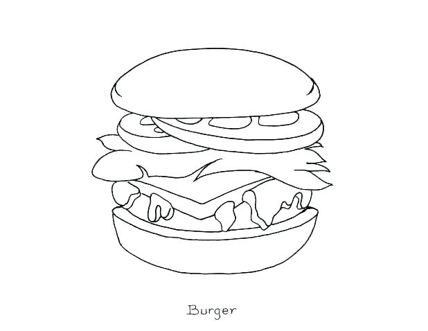 618x478 Hotdog Coloring Pages Of Food For Kids