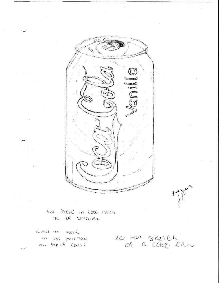 900x1165 Vanilla Coke Can By Jessisaurus