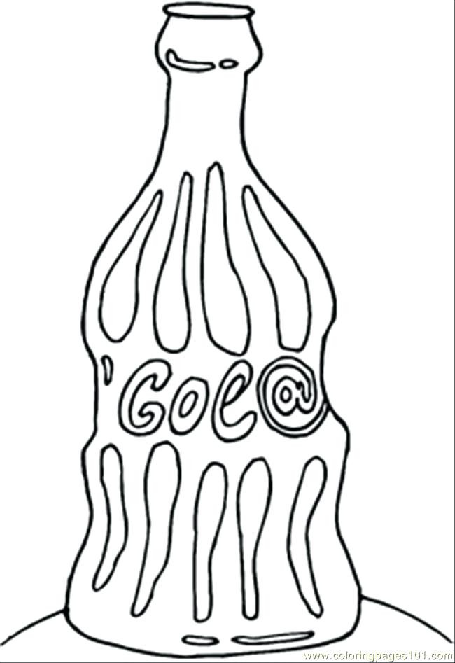 650x947 Coca Cola Coloring Pages Inspirational Coca Cola Bottle Drawing