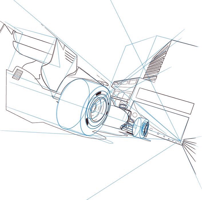 706x700 Chris Rathbone On Twitter From Sketch To Final Illustration.