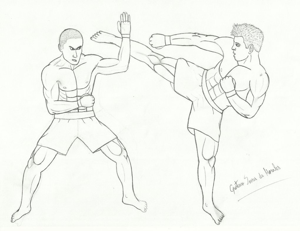1020x784 Mma Combat By Gustavomorales