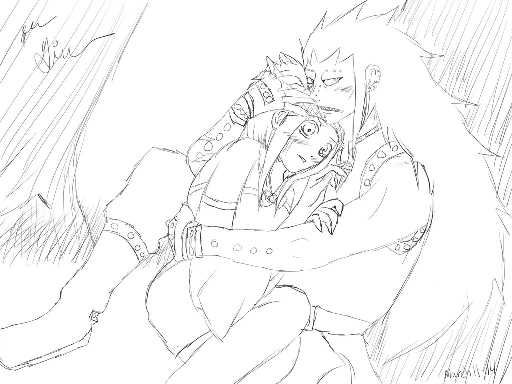 1024x768 Gajeel Levy Comfort By Xdeanaxxrawrx