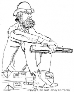 241x300 Drawing For The Yacht And Beach Club