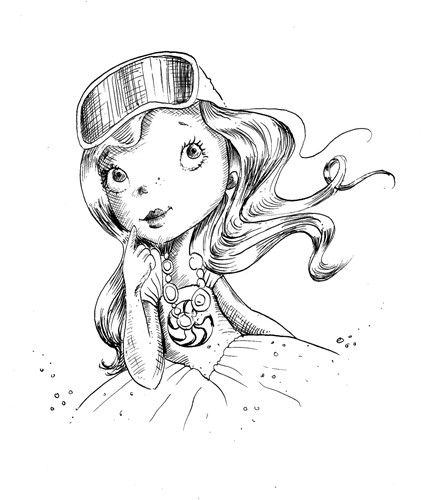 432x500 Erica Jane Waters Illustration