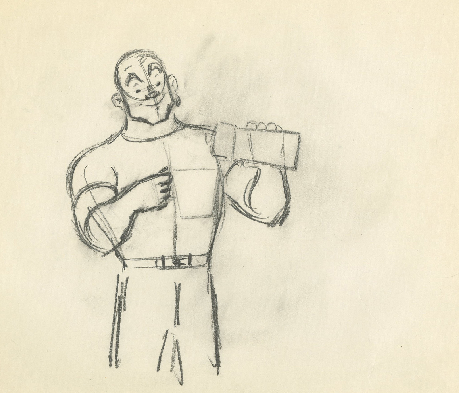 900x772 Mr. Clean Production Drawing