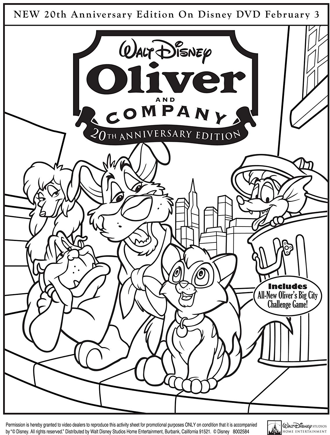 1138x1500 Oliver And Company (20th Anniversary Edition) Taurean
