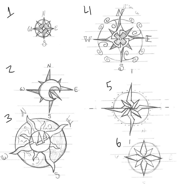 736x764 338 Best Compass Rose Amp Sundials Images On Compass