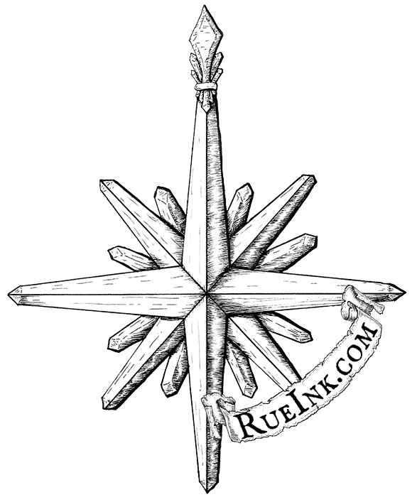 580x700 Crystal Compass Rue Ink