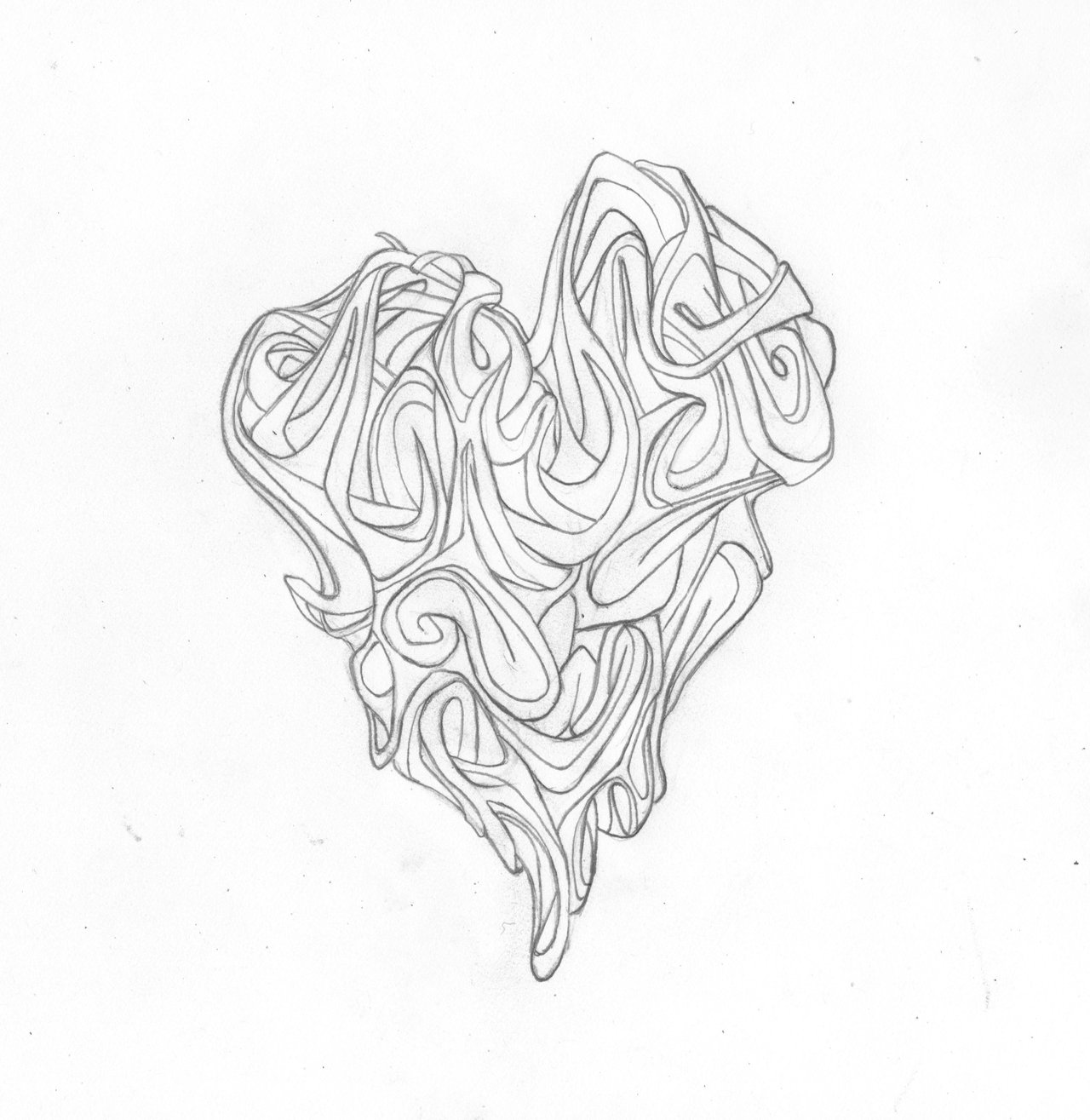 1280x1315 Graffiti Heart Complex By Freshart101