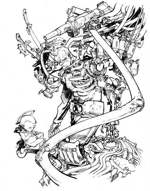 503x640 Super Punch Super Complex Cable Illustration