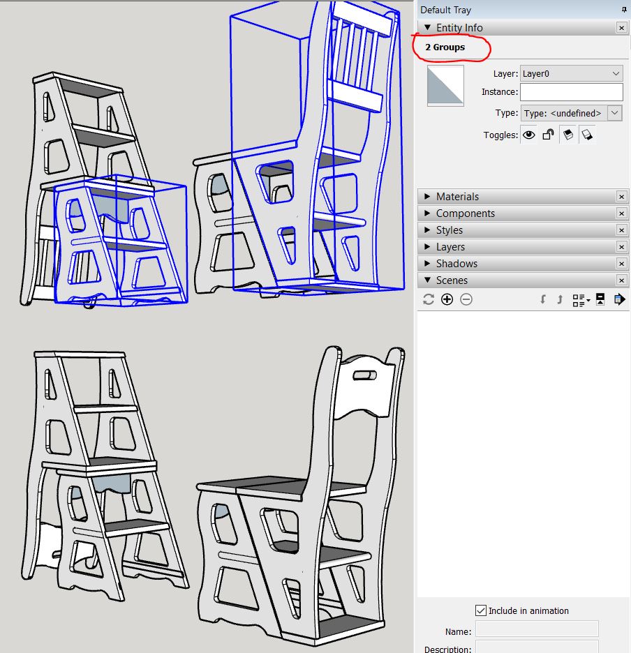 904x936 Convertible Step Stool Amp Chair