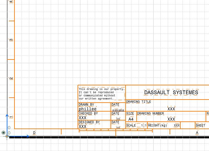 679x490 Create Catia Title Block In Drawing With Link And Without Link