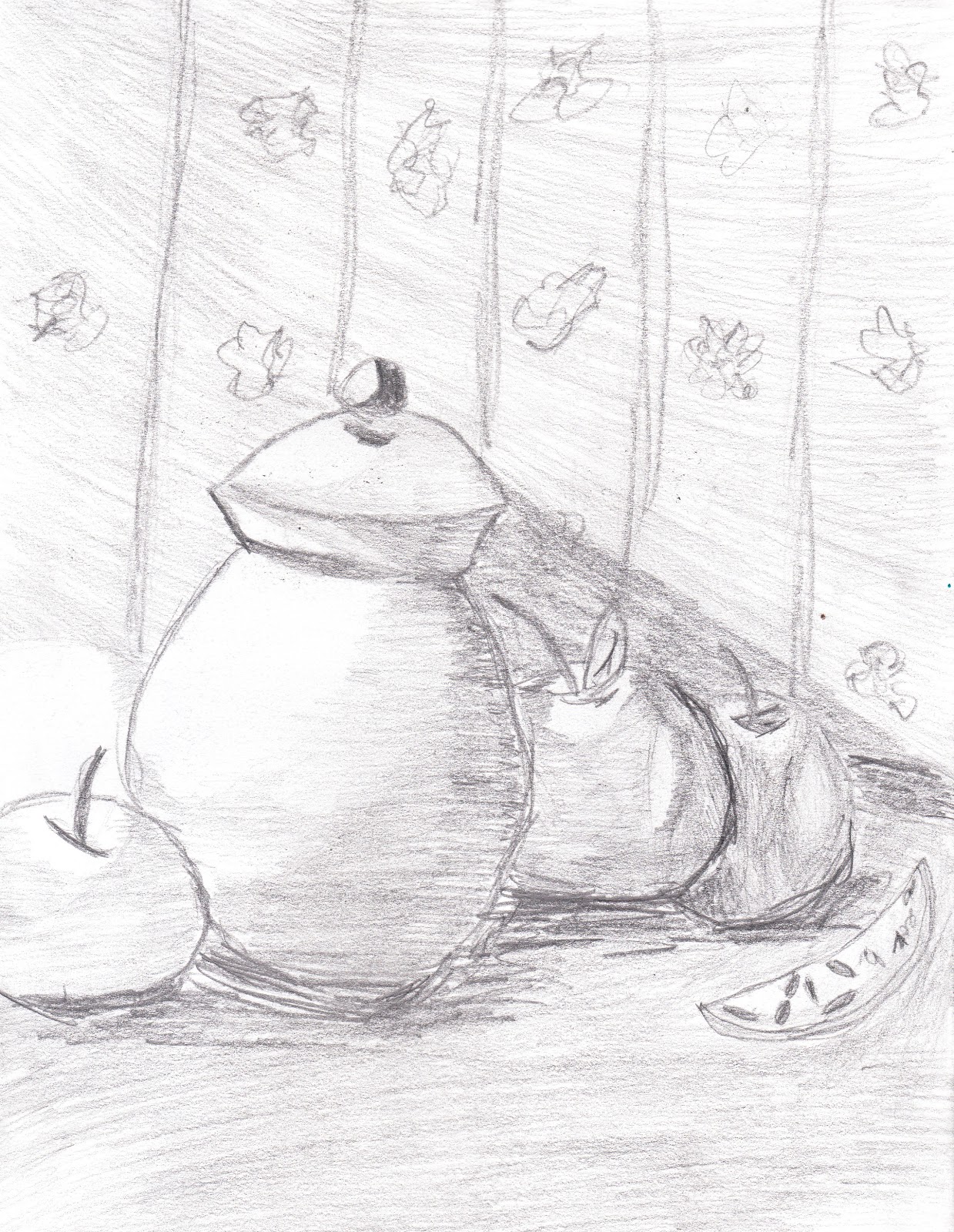 1239x1600 Mihai Stan's Media Composition And Still Life Drawings