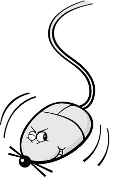 226x350 Computer Mouse Cartoon Group