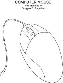 217x286 Mouse On Laptop Colouring Pages, Computer Mouse Coloring Page