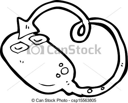 450x360 Cartoon Evil Computer Mouse Vector Clipart