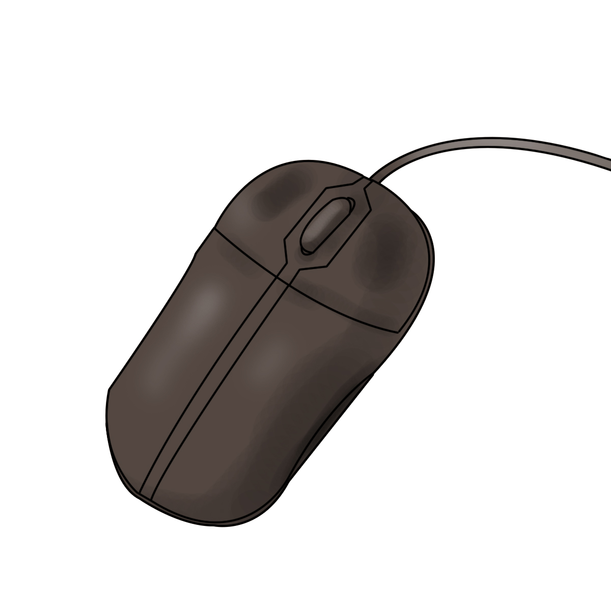 1200x1200 How To Draw A Computer Mouse 6 Steps (With Pictures)
