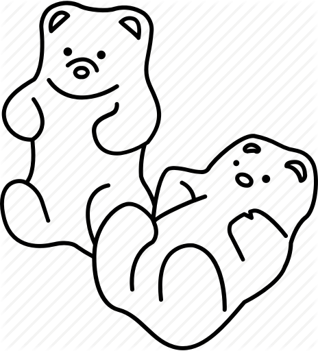 464x512 Confectionery Outlines' By Jisun Park