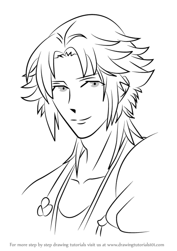 565x800 Learn How To Draw Asahina Kaname From Brothers Conflict (Brothers