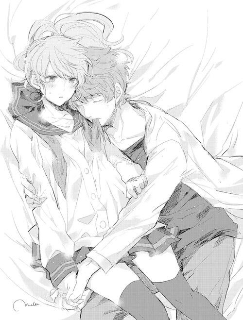 500x659 Masaomi And Ema. I Really Like This Brothers Conflict