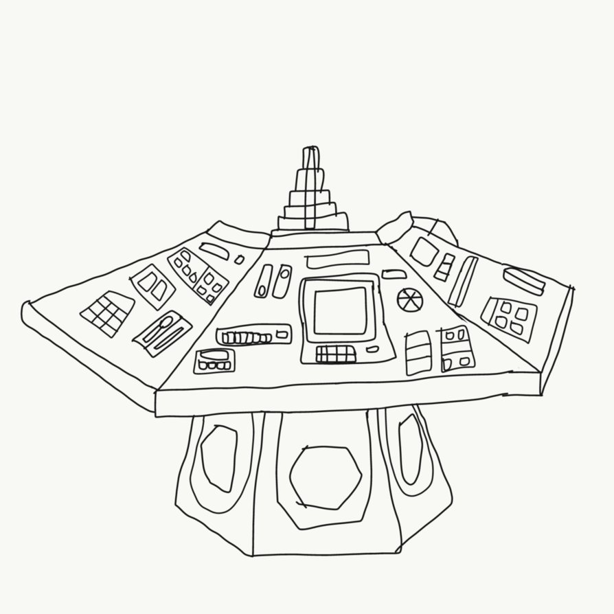 894x894 5th6th7th Doctor's Tardis Console
