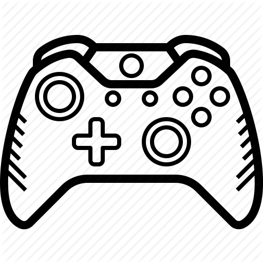 512x512 Xbox One Console (Outline)' By Juraj