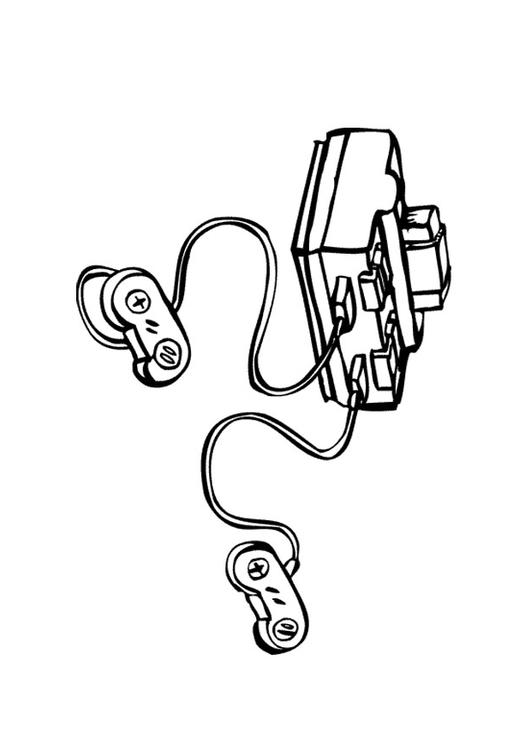 531x750 Coloring Page Game Console