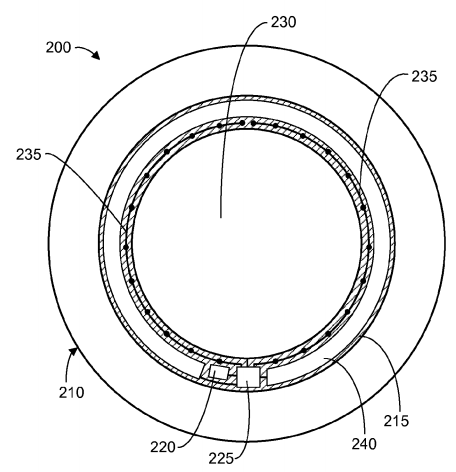 456x472 Flexible Conductor For Use Within A Contact Lens (Us20150362752