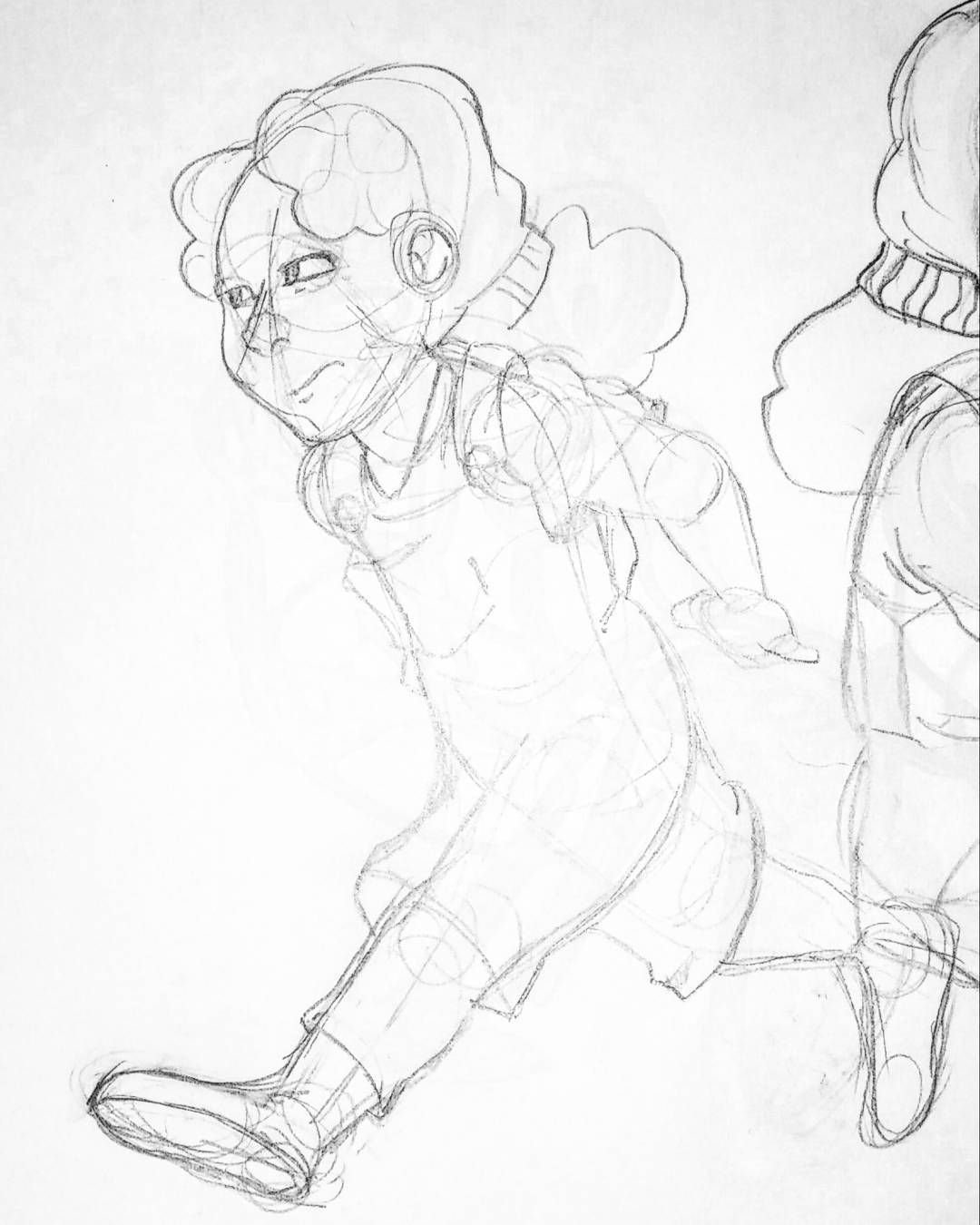 1080x1350 Sketched Penelope Try To Getting Familiar With My Character Again