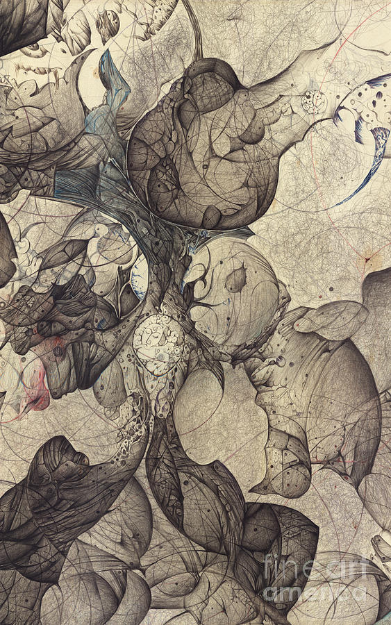 563x900 Love Affair Out Of Context Drawing By Jack Dillhunt