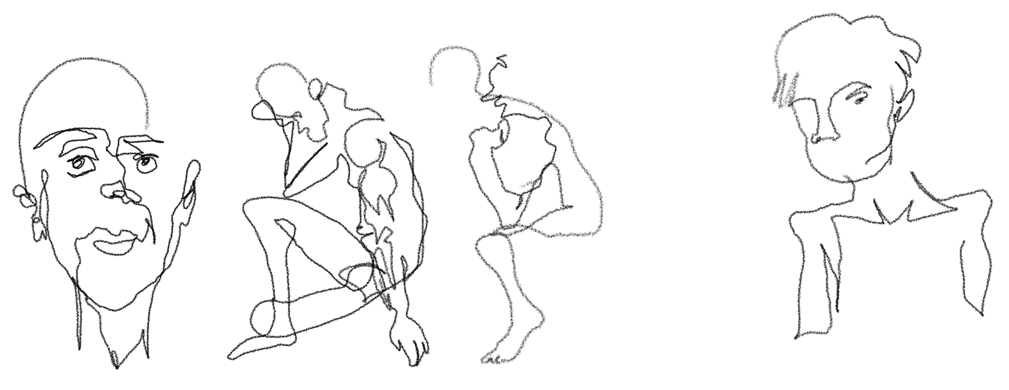 1984x768 Collection Of Pablo Picasso Contour Drawing High Quality