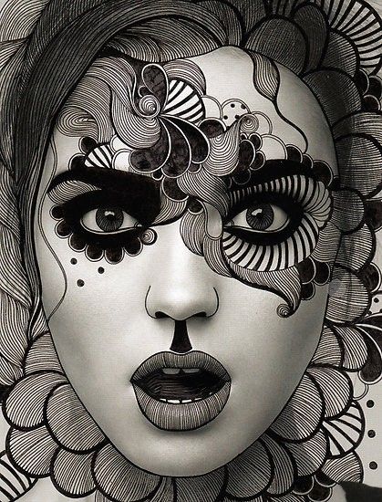 419x550 Photos Creative Drawing Designs Black And White,