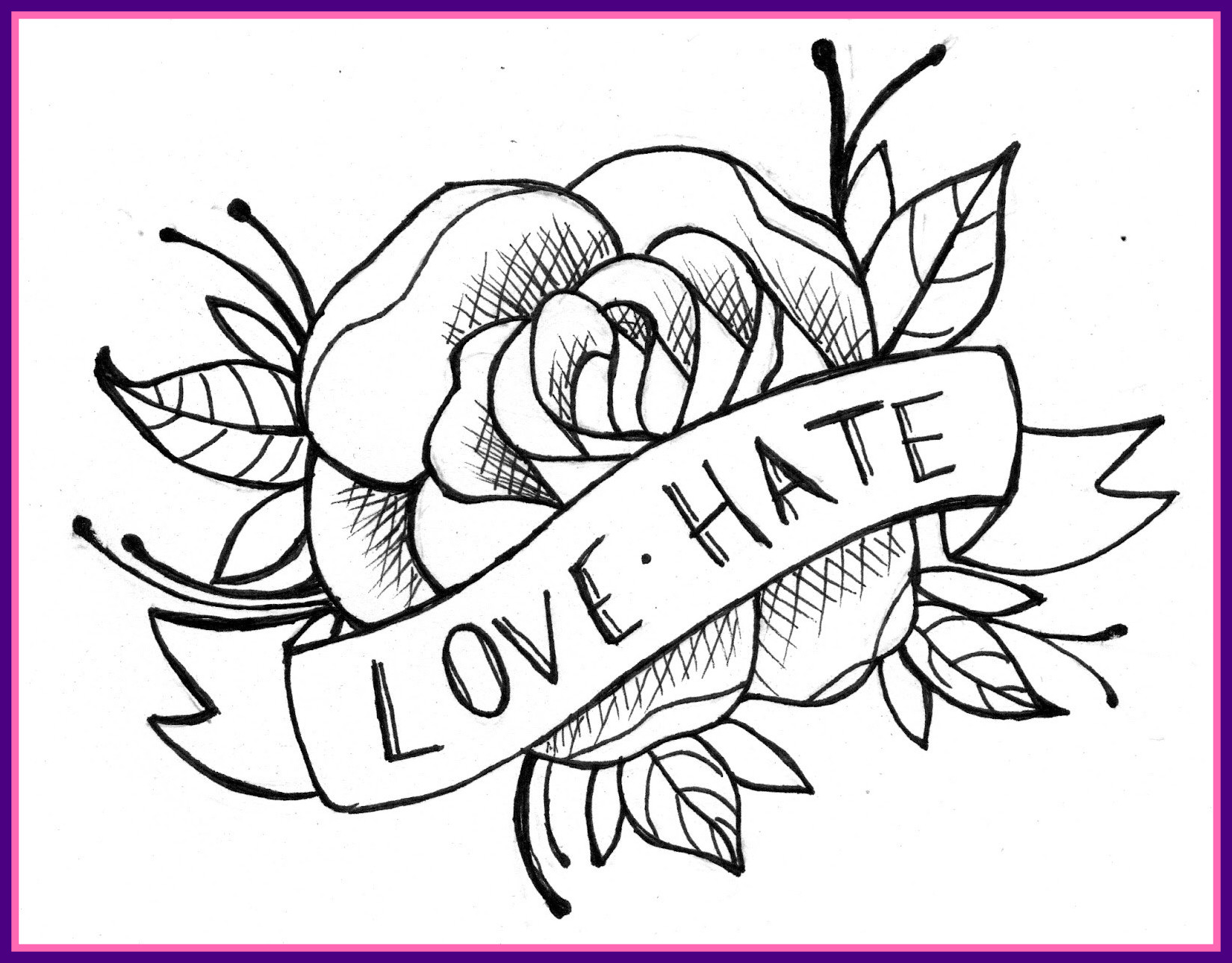 1650x1290 Inspiring Tattoo Drawing Step By At Getdrawings For Personal Cool