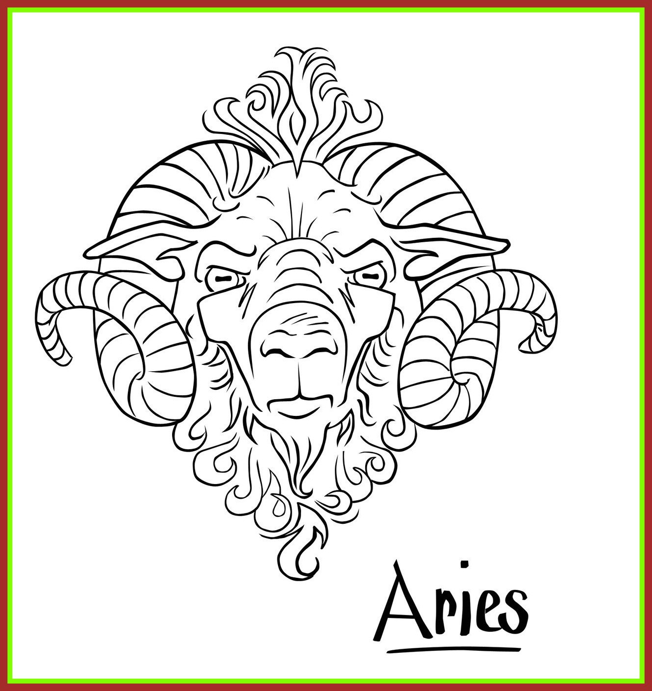 1330x1409 Appealing Aries Ram Tattoo Ideas Of Cool Drawings And For Kids