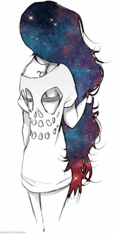 375x750 How To Draw Galaxy