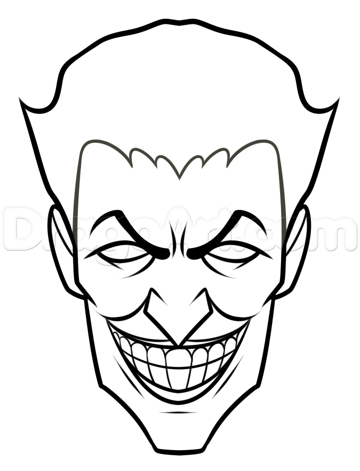 Cool Joker Drawing at GetDrawings | Free download