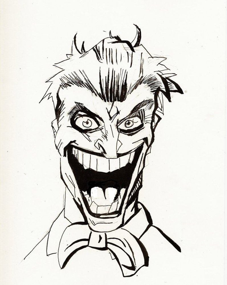 797x1002 Animated Joker Drawing The Joker By Willwatt