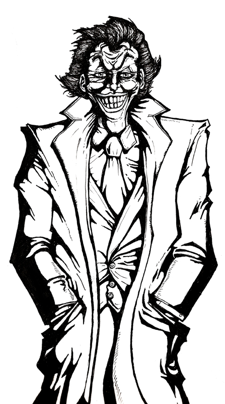 447x800 Quick Joker Drawing By Organicjerk