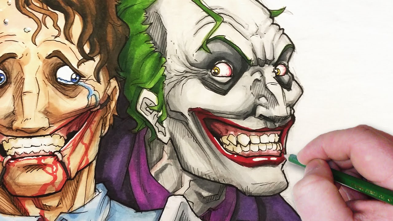 Cool Joker Drawing at GetDrawings | Free download