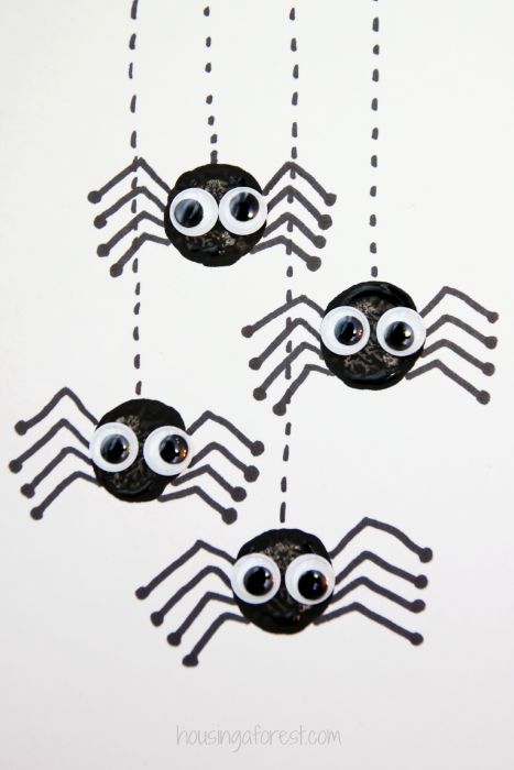 467x700 Wine Cork Spider Craft Housing A Forest