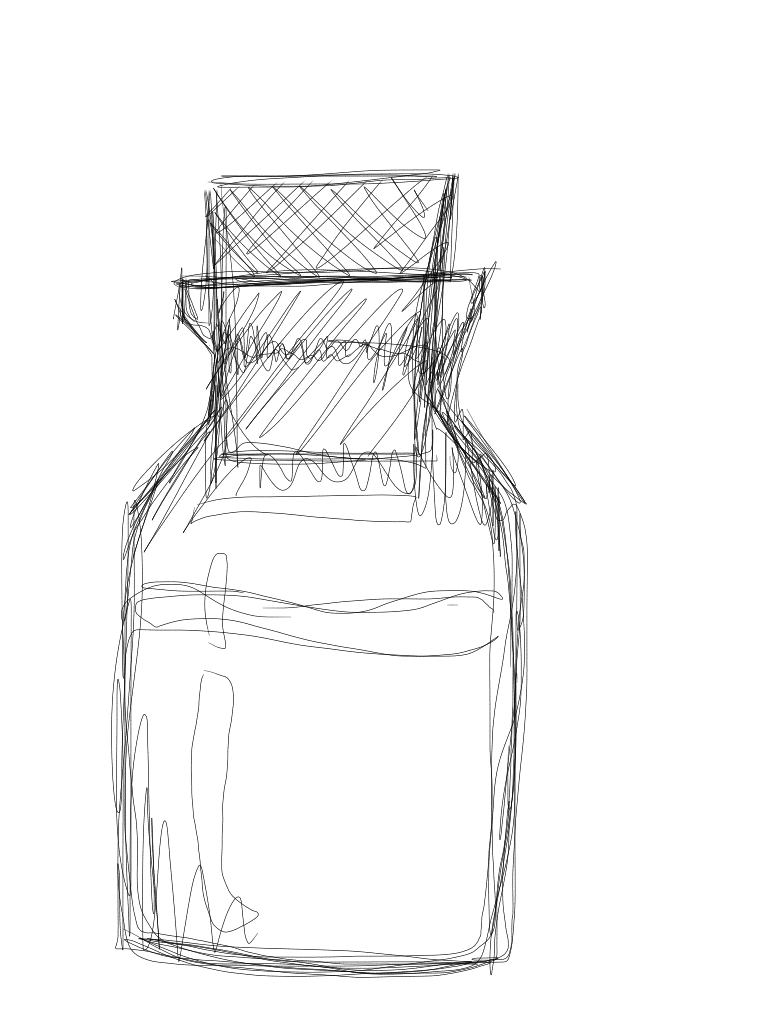 768x1024 Class Bottle And Cork By Kaitlineilers