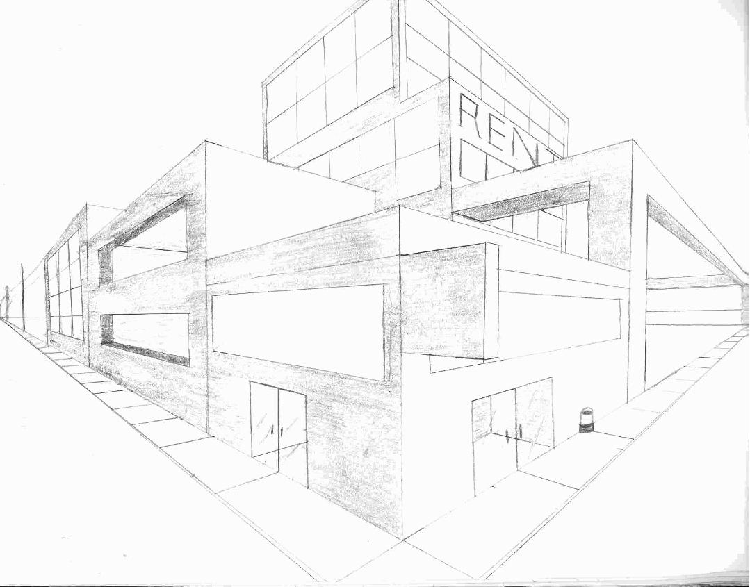 1079x845 Some City Corner By Castilo