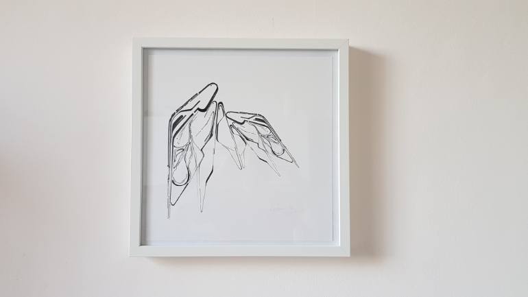 770x433 Saatchi Art Corner Birds 1 Of 10 Drawing By Sebastian Andia