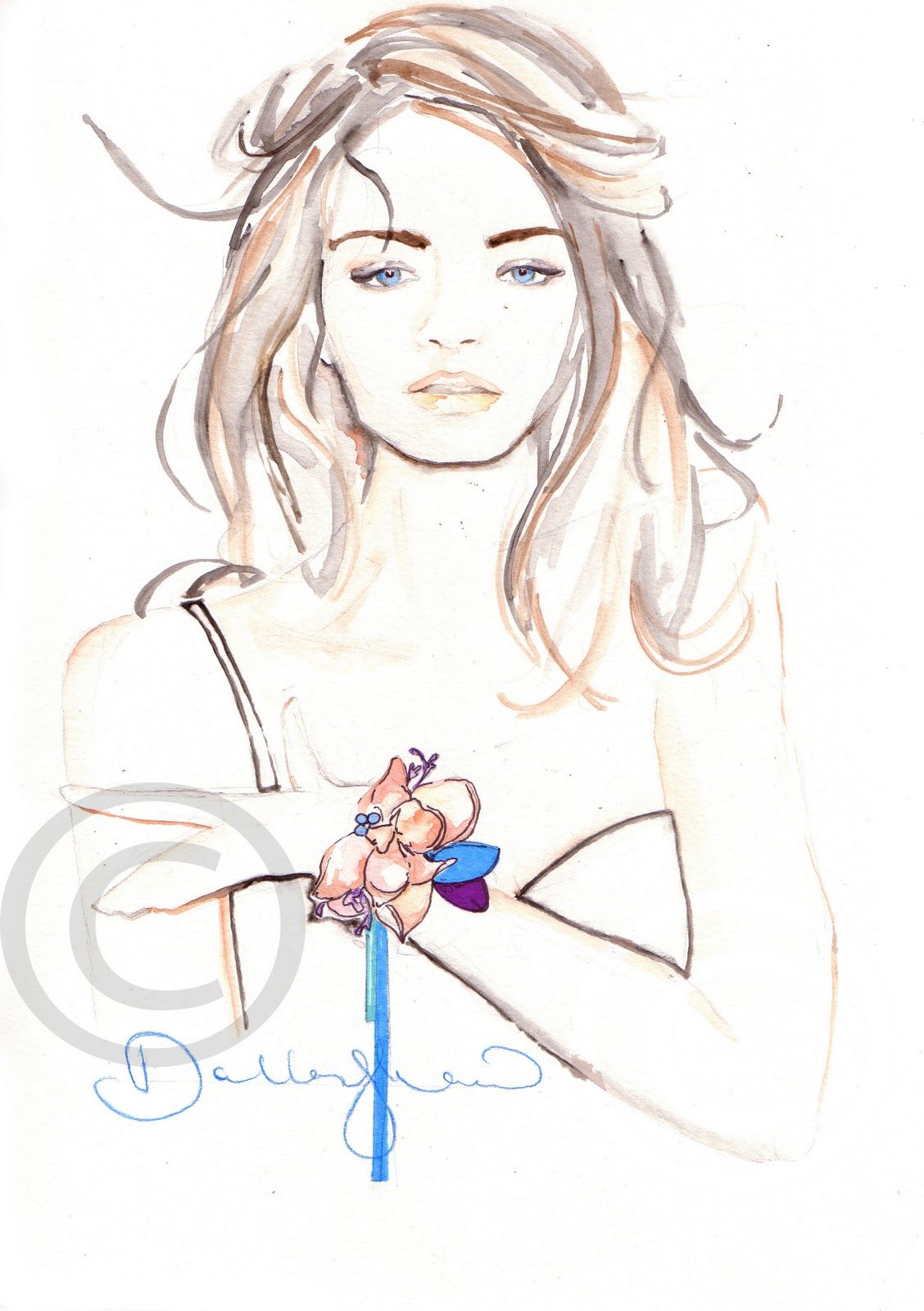 1128x1600 Corsage.jpg Drawing Amp Sketching Amp Painting