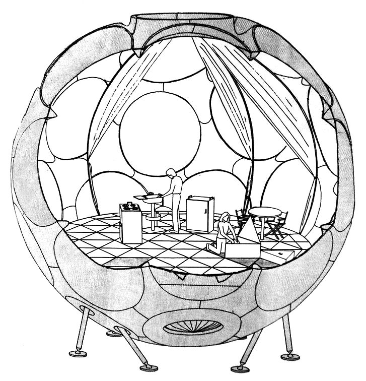 727x756 Buckminster Fuller's 1965 Patent Of His